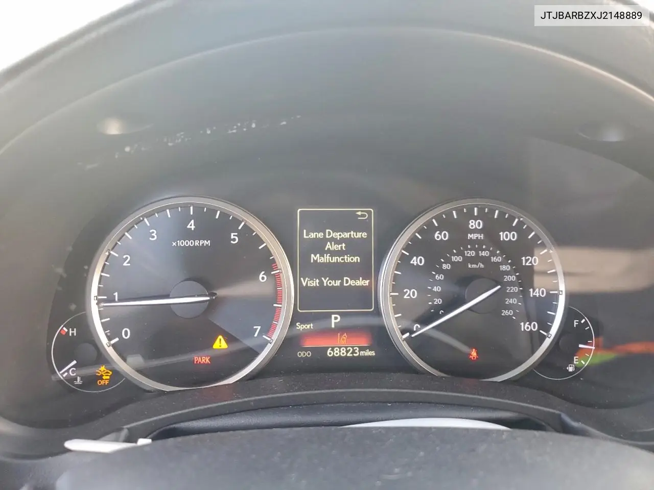 JTJBARBZXJ2148889 2018 Lexus Nx 300 Base