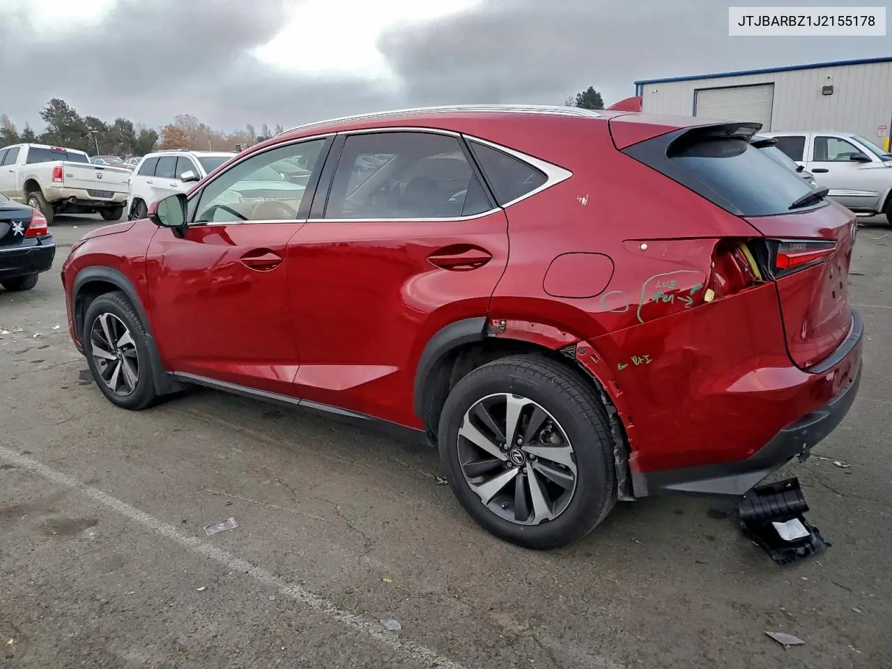 JTJBARBZ1J2155178 2018 Lexus Nx 300 Base
