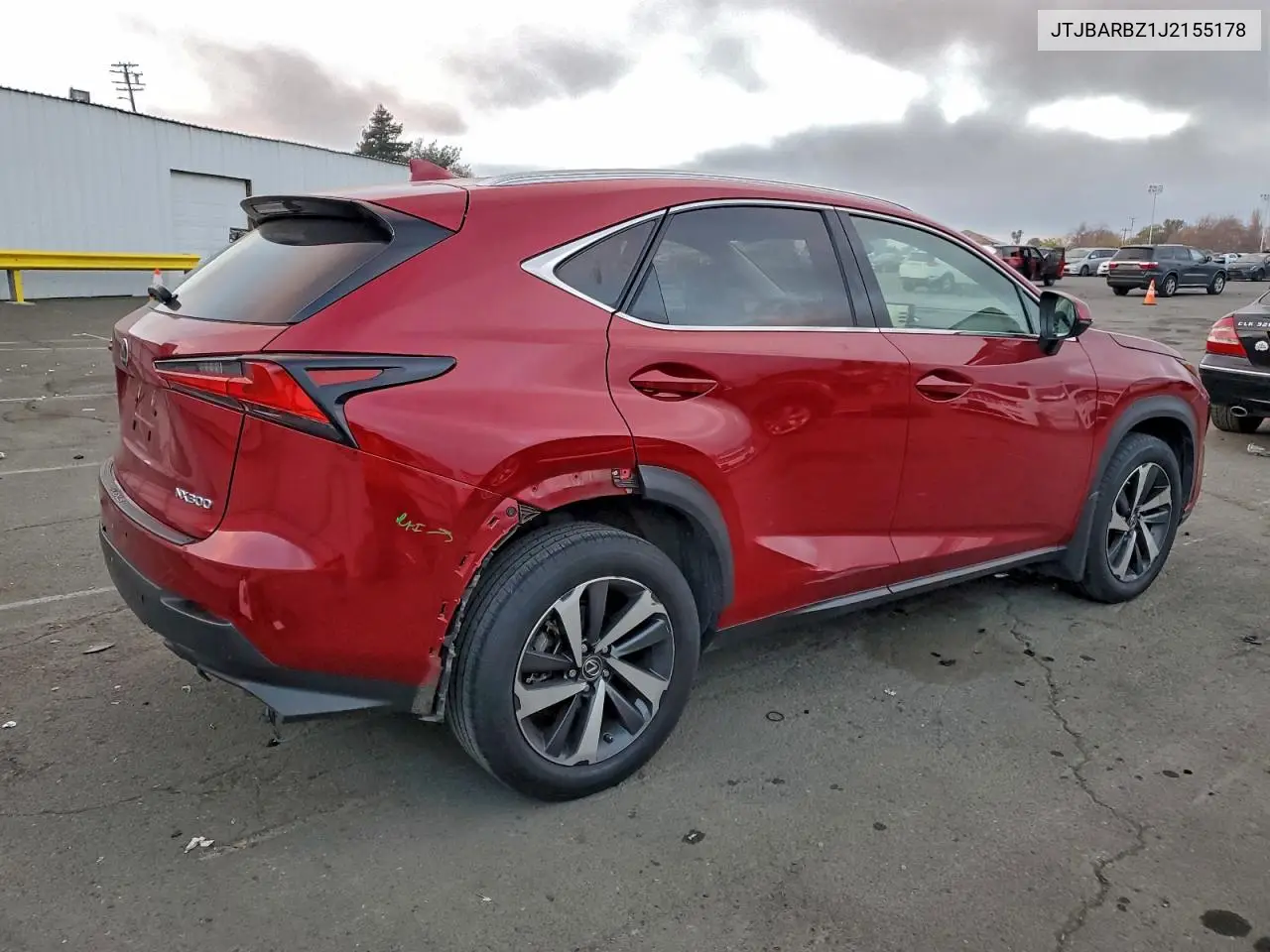 JTJBARBZ1J2155178 2018 Lexus Nx 300 Base