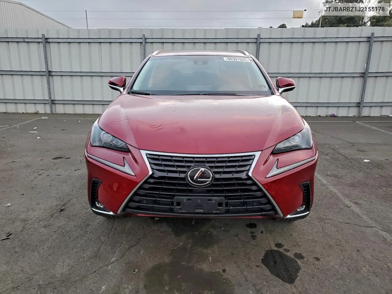 JTJBARBZ1J2155178 2018 Lexus Nx 300 Base