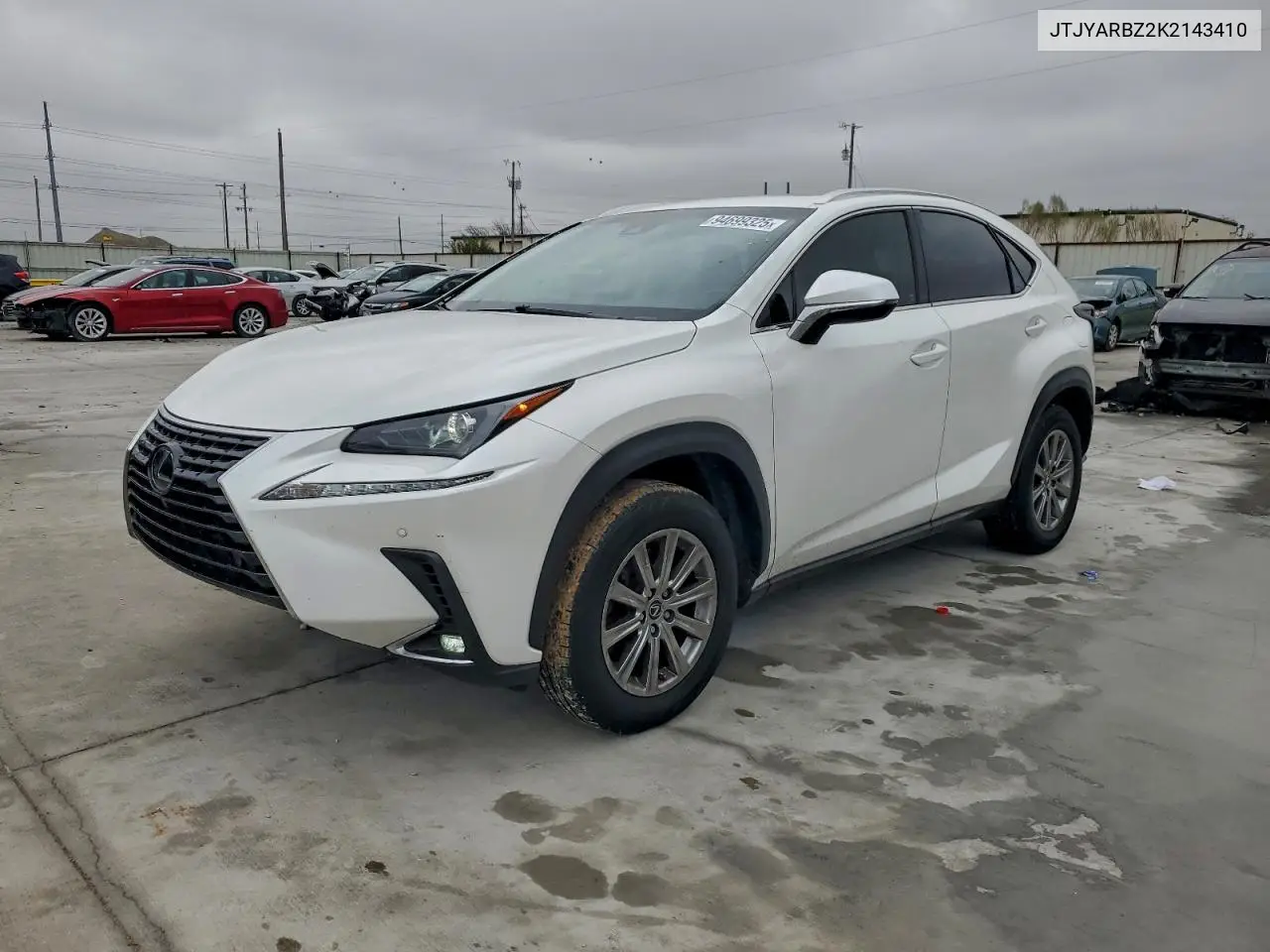 JTJYARBZ2K2143410 2019 Lexus Nx 300 Base