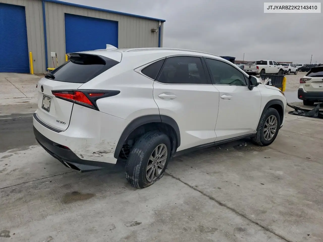 JTJYARBZ2K2143410 2019 Lexus Nx 300 Base