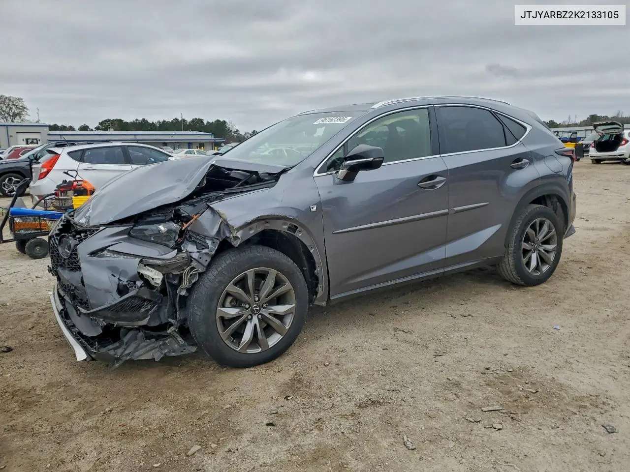 JTJYARBZ2K2133105 2019 Lexus Nx 300 Base