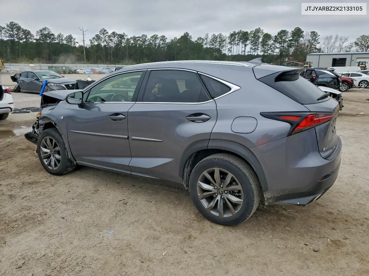 JTJYARBZ2K2133105 2019 Lexus Nx 300 Base