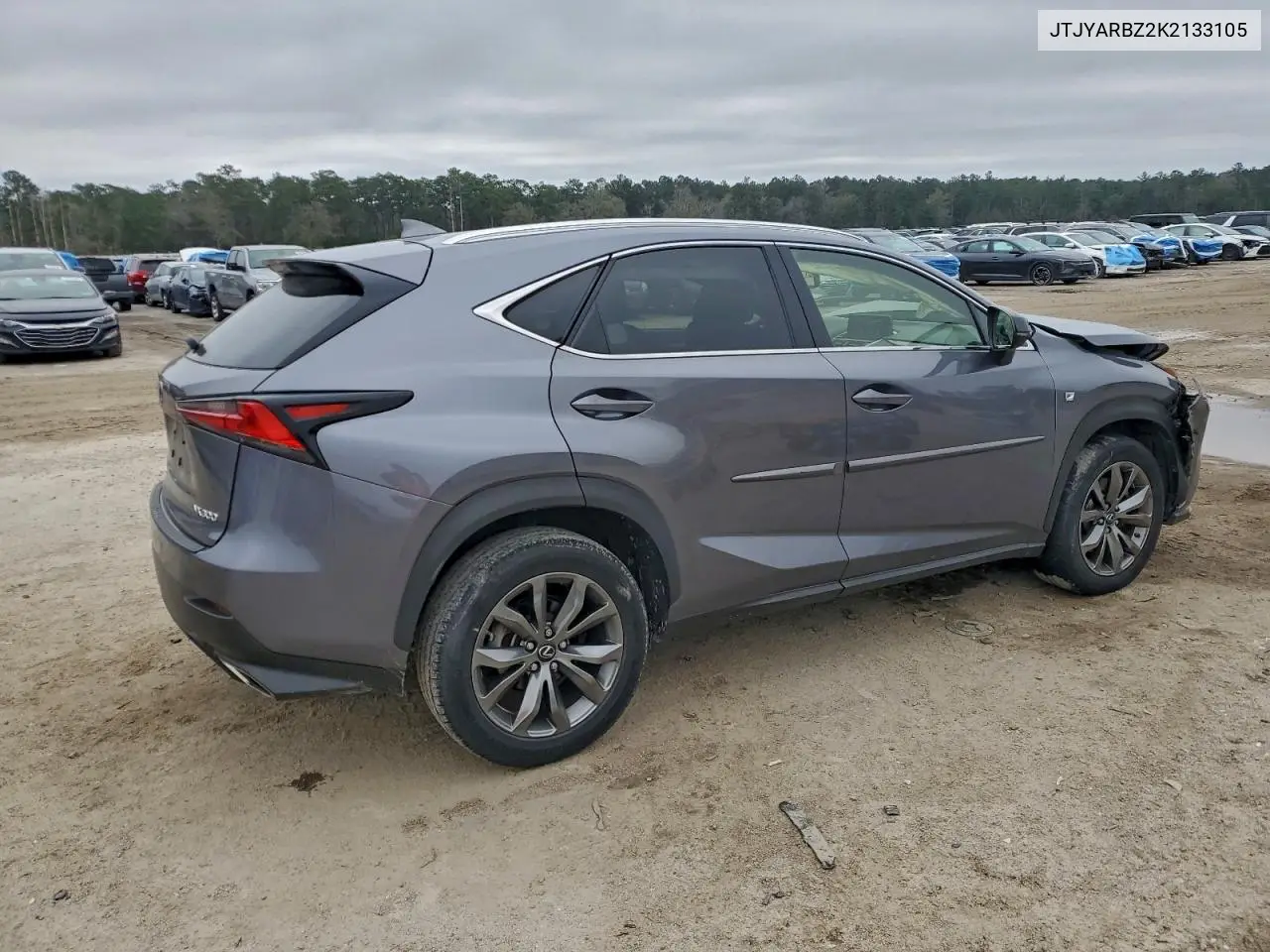 JTJYARBZ2K2133105 2019 Lexus Nx 300 Base
