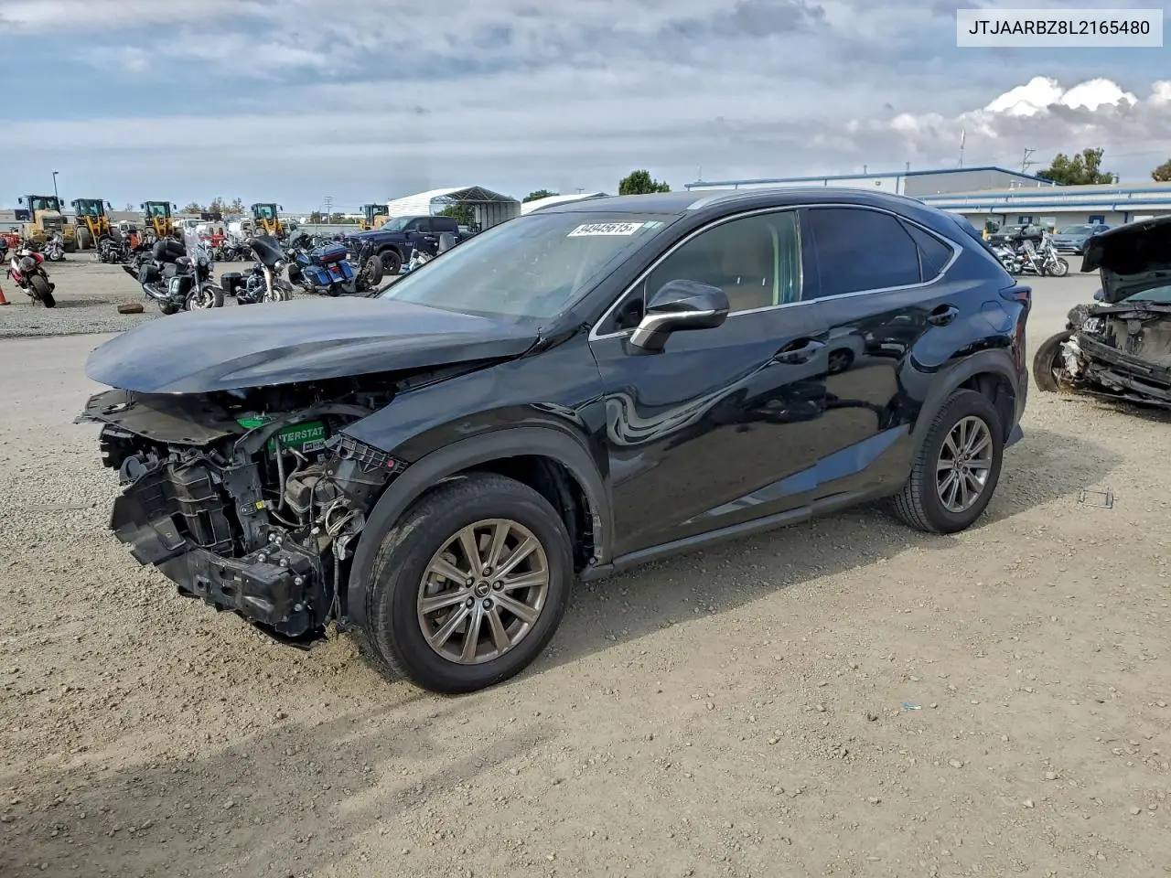 JTJAARBZ8L2165480 2020 Lexus Nx 300 Base