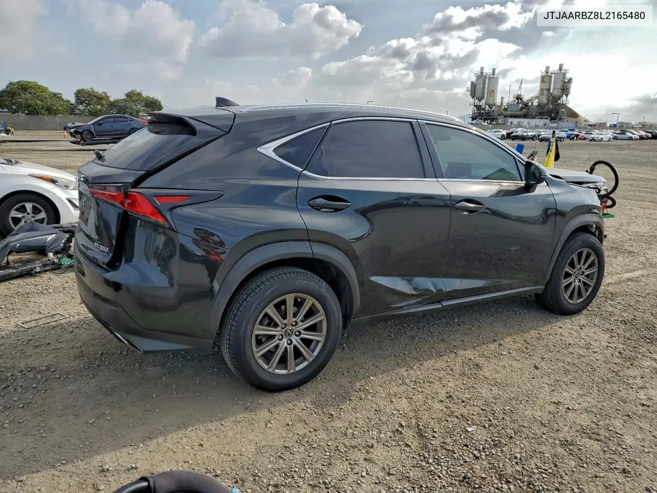JTJAARBZ8L2165480 2020 Lexus Nx 300 Base