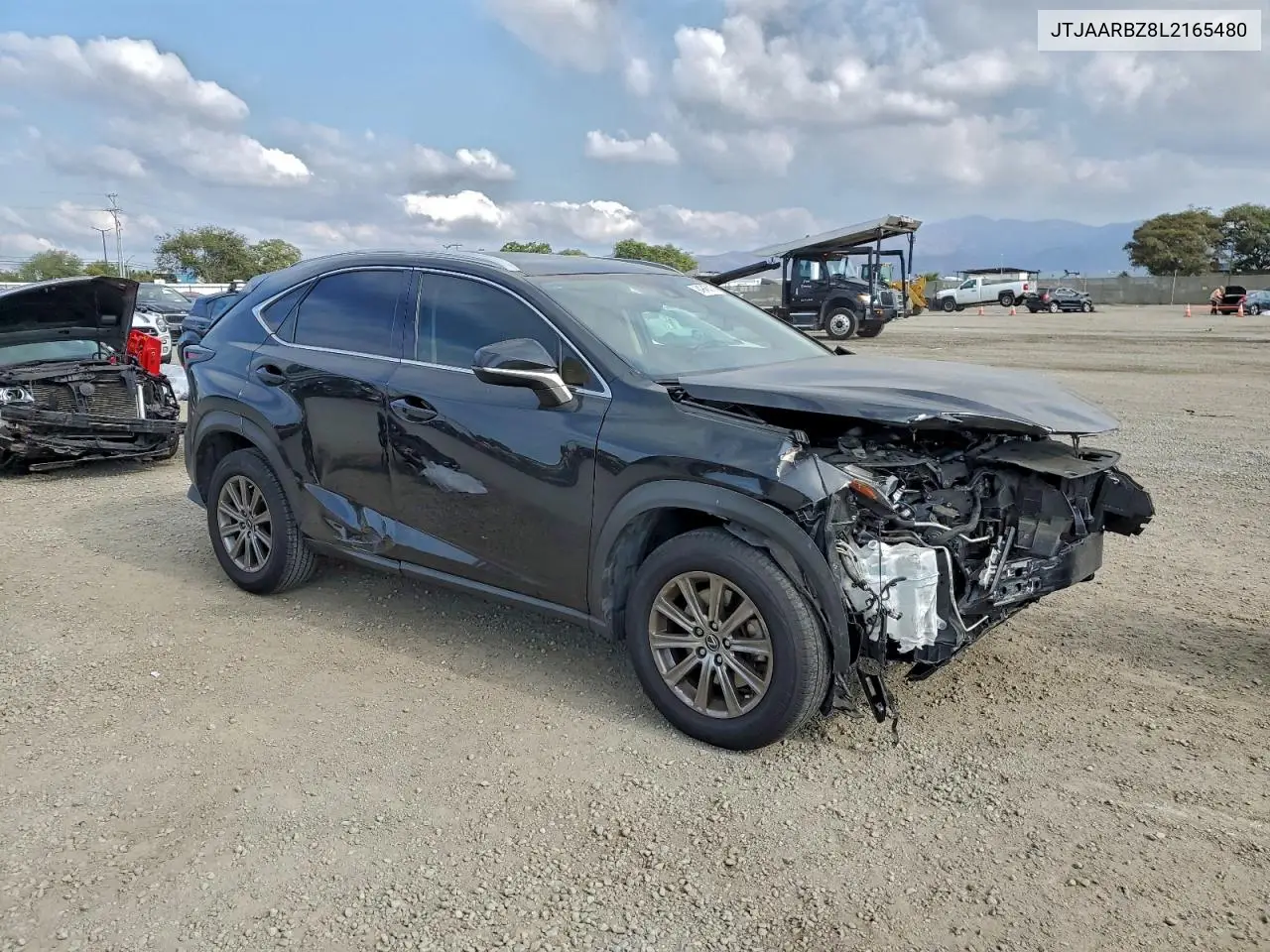 JTJAARBZ8L2165480 2020 Lexus Nx 300 Base