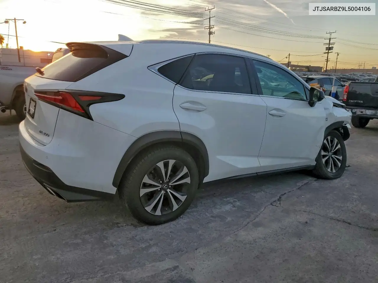 JTJSARBZ9L5004106 2020 Lexus Nx 300 F Sport