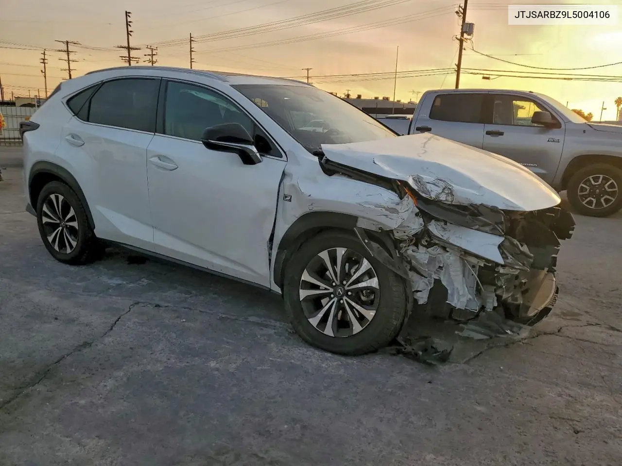 JTJSARBZ9L5004106 2020 Lexus Nx 300 F Sport