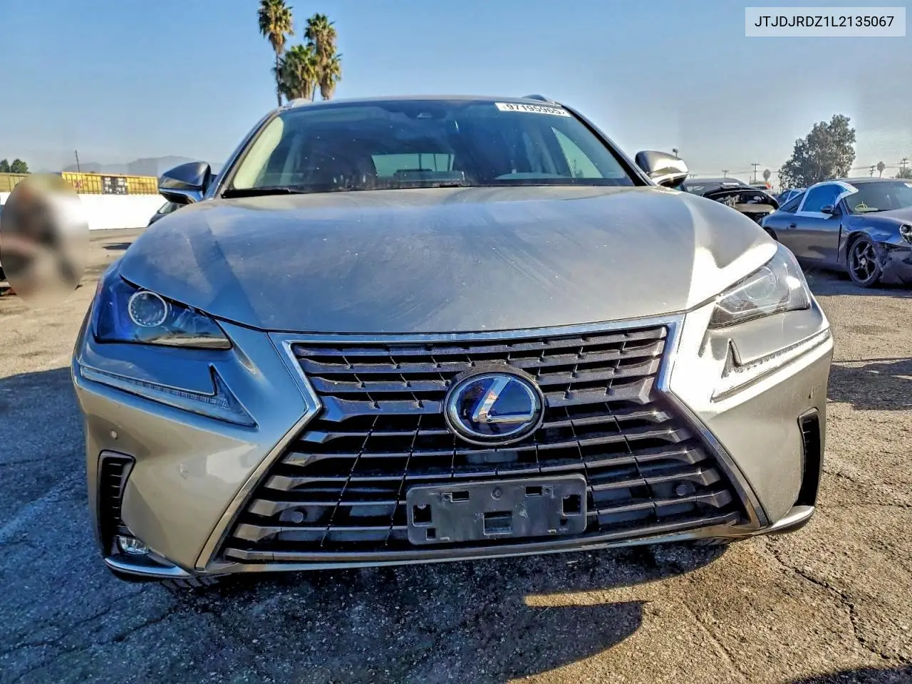 JTJDJRDZ1L2135067 2020 Lexus Nx 300H