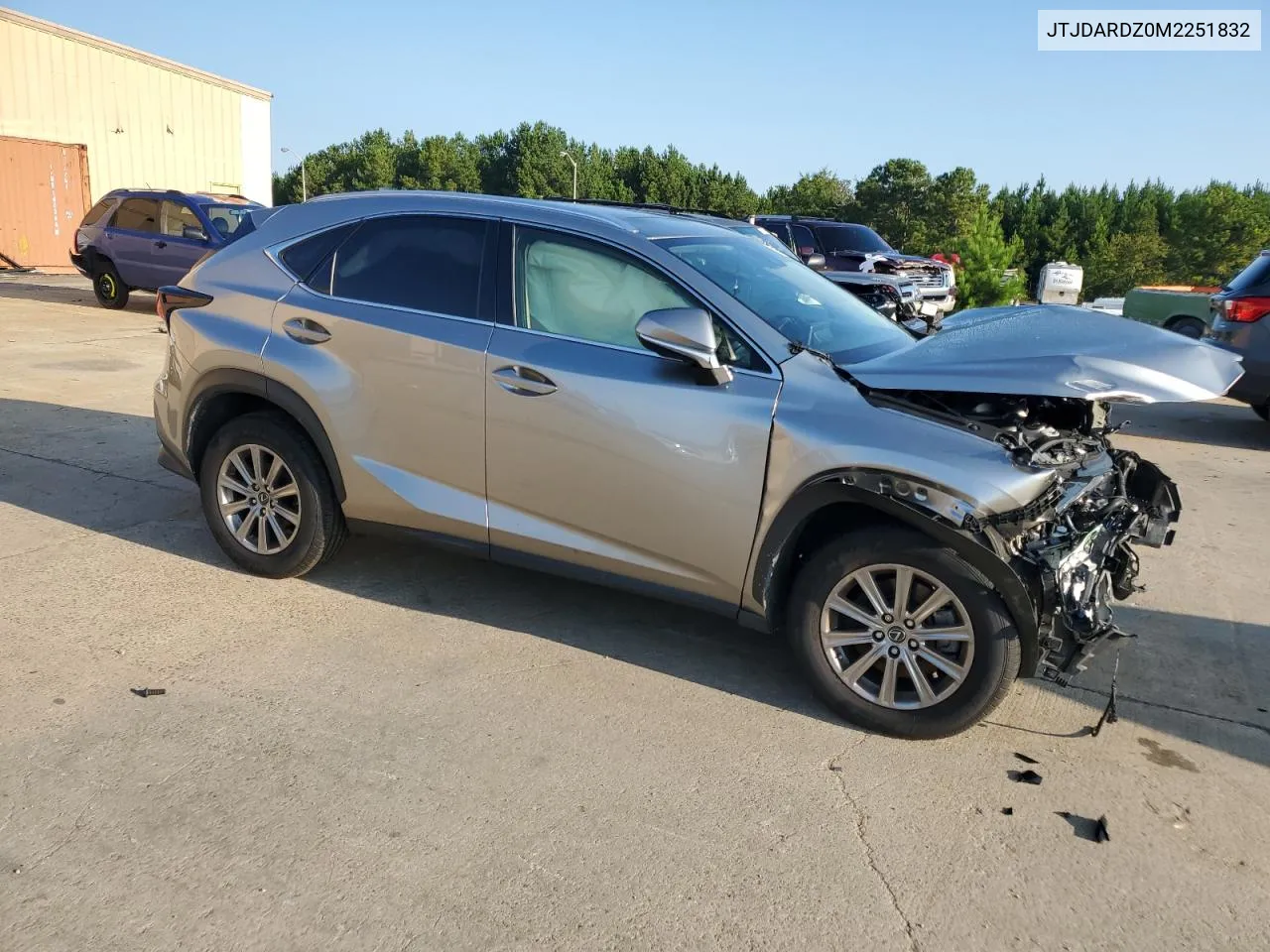 JTJDARDZ0M2251832 2021 Lexus Nx 300 Base