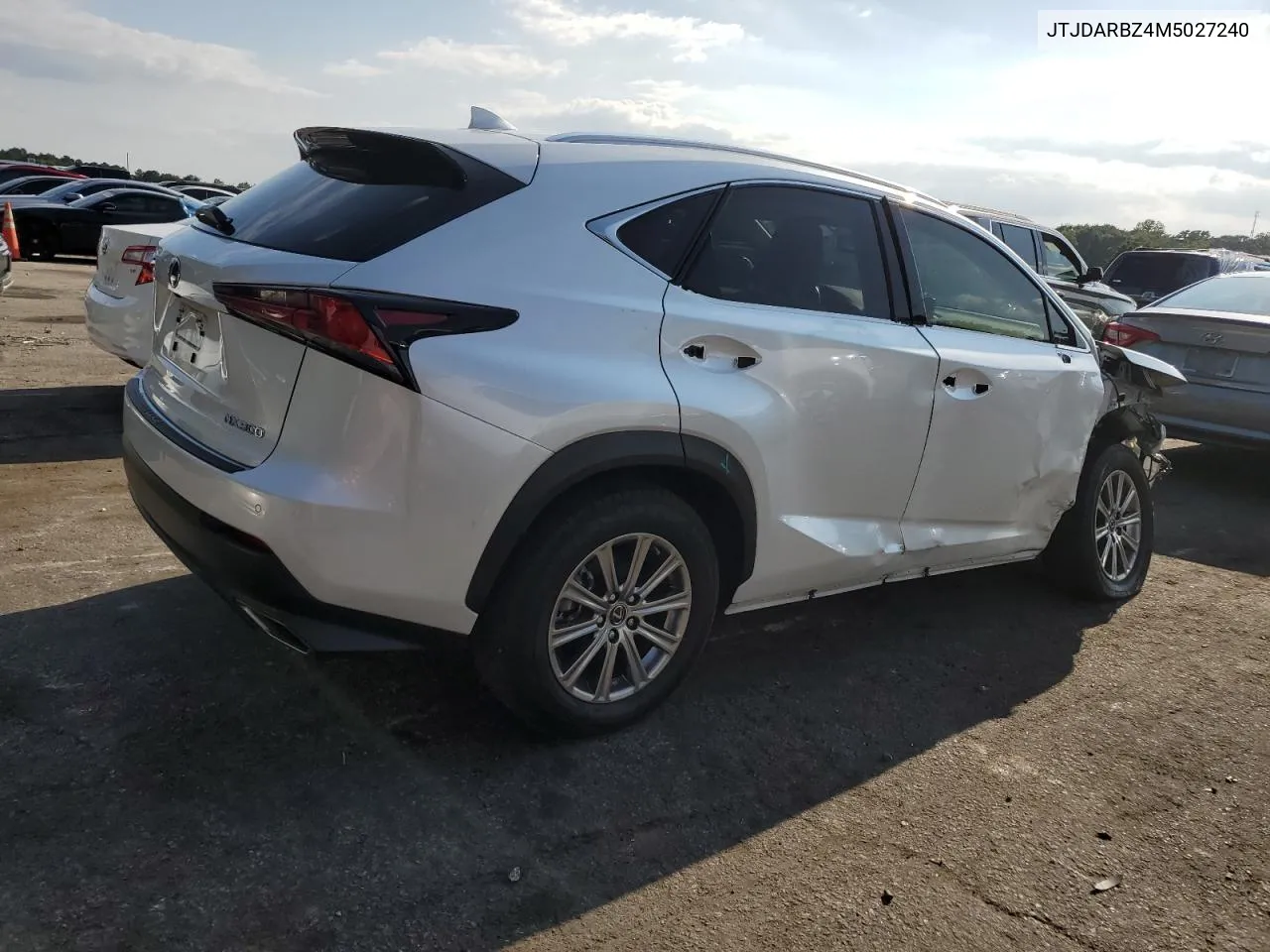 JTJDARBZ4M5027240 2021 Lexus Nx 300 Base