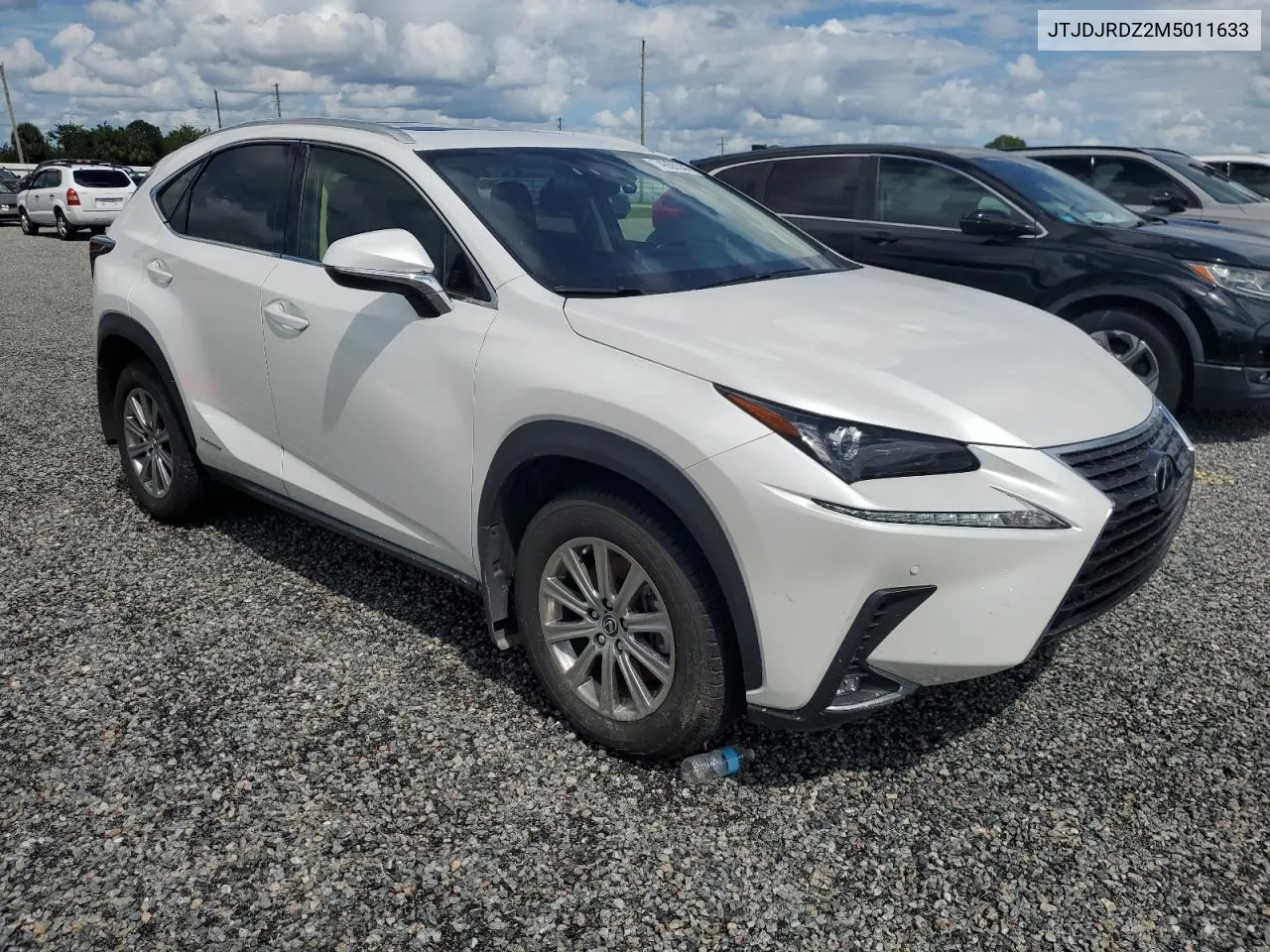 JTJDJRDZ2M5011633 2021 Lexus Nx 300H Base