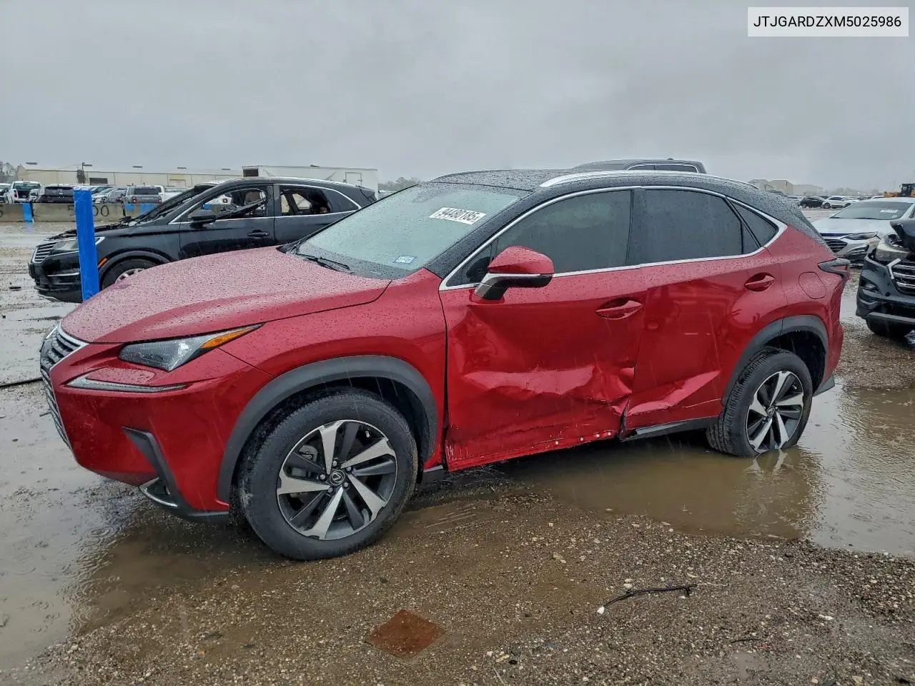 JTJGARDZXM5025986 2021 Lexus Nx 300 Base