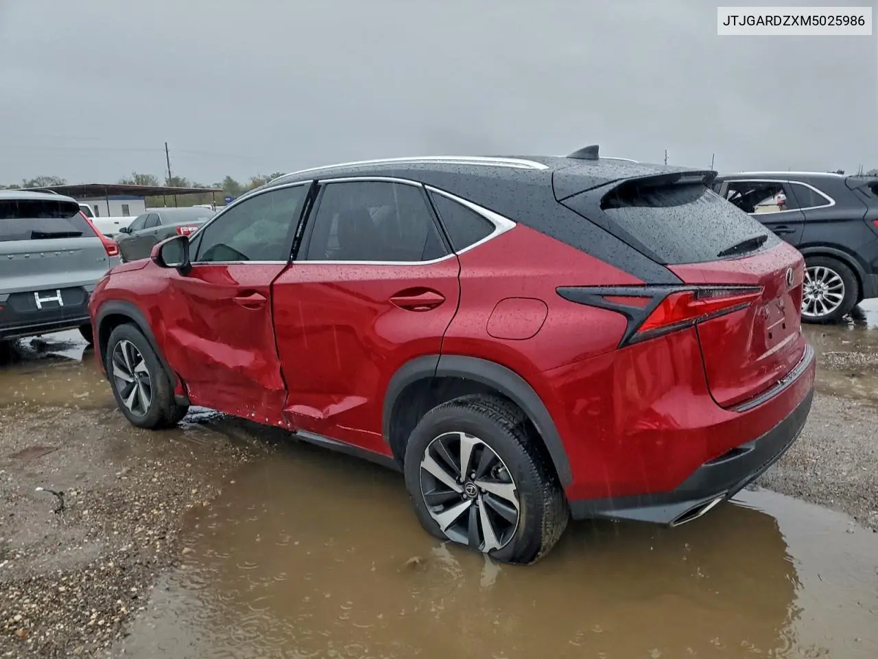 JTJGARDZXM5025986 2021 Lexus Nx 300 Base