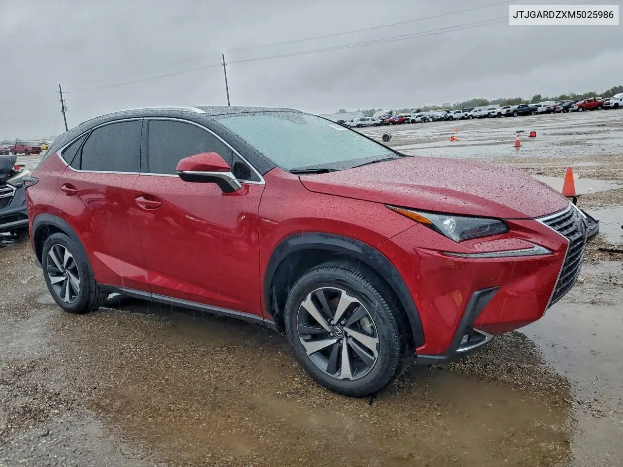 JTJGARDZXM5025986 2021 Lexus Nx 300 Base