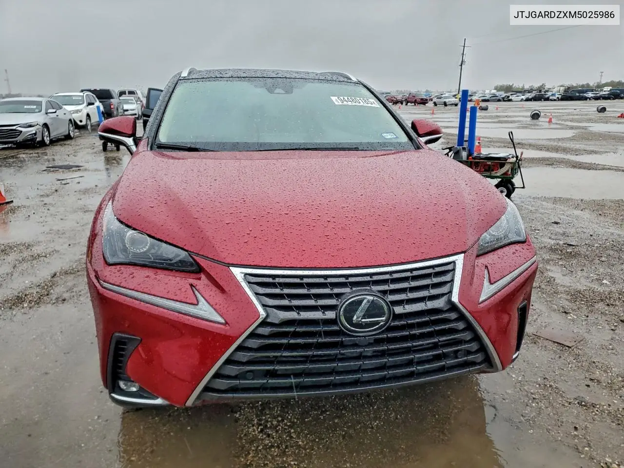 JTJGARDZXM5025986 2021 Lexus Nx 300 Base