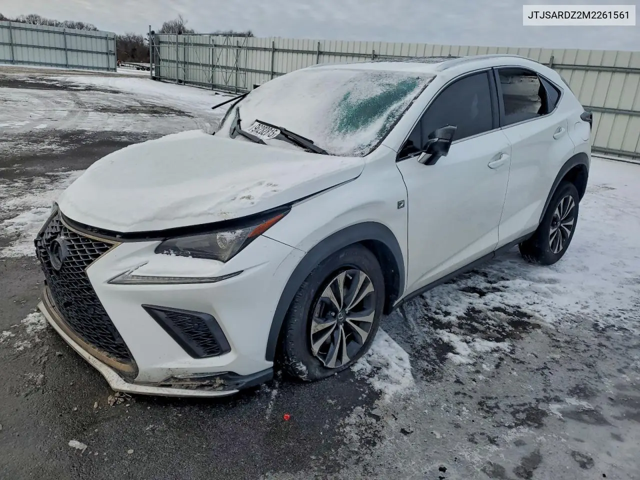 JTJSARDZ2M2261561 2021 Lexus Nx 300 Base