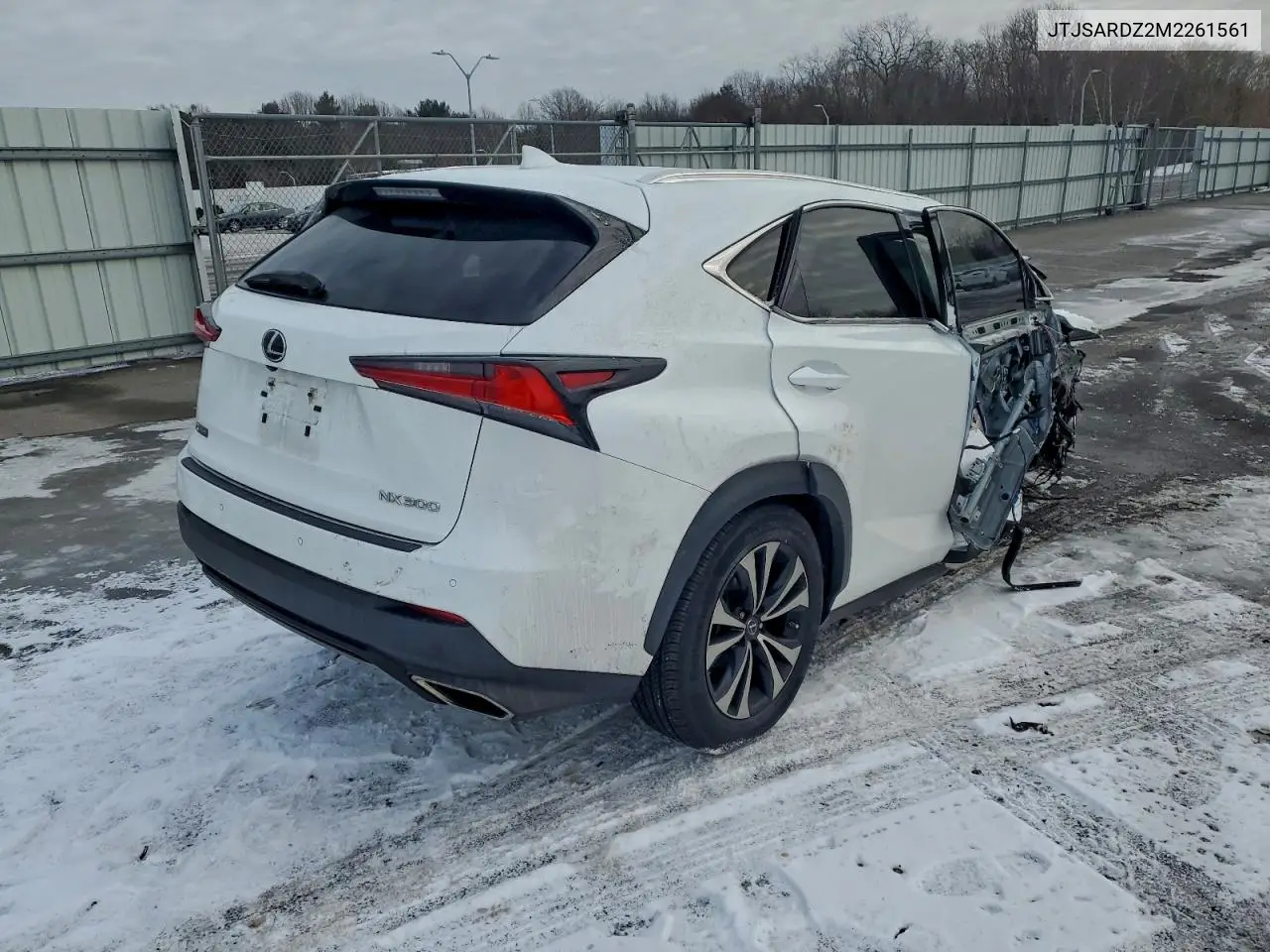 JTJSARDZ2M2261561 2021 Lexus Nx 300 Base