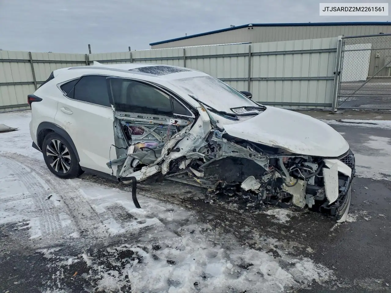JTJSARDZ2M2261561 2021 Lexus Nx 300 Base
