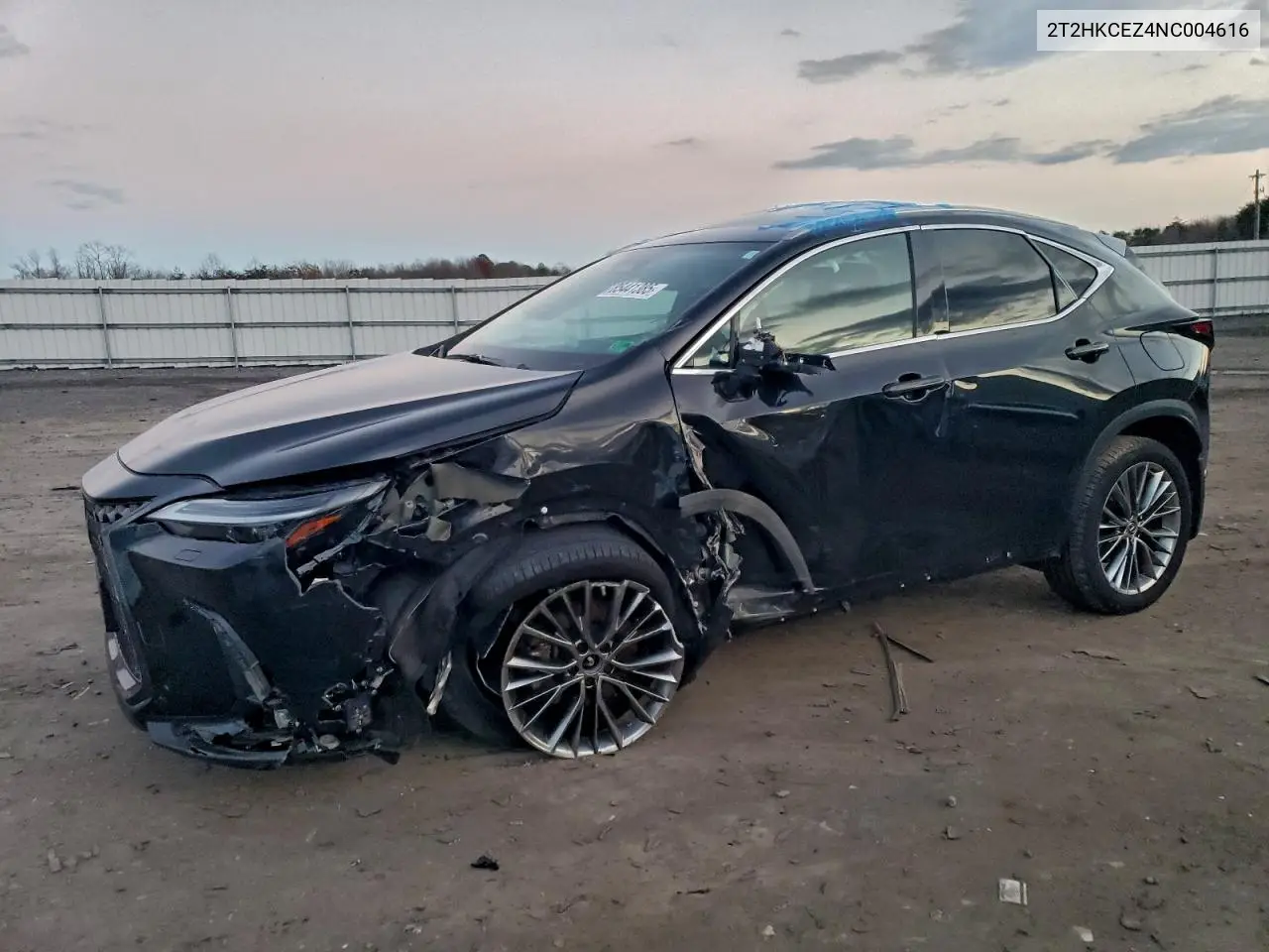 2T2HKCEZ4NC004616 2022 Lexus Nx 350H
