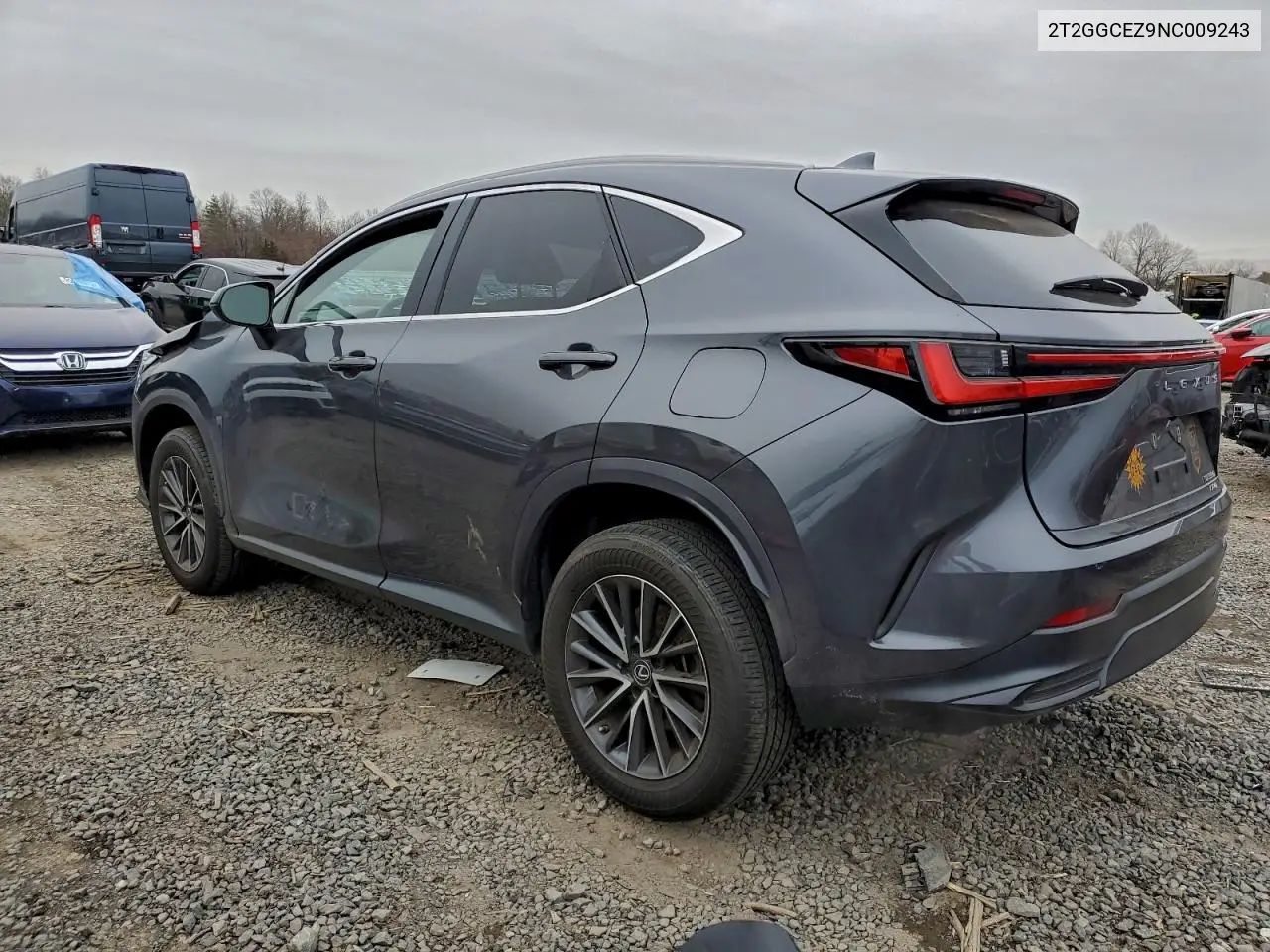 2T2GGCEZ9NC009243 2022 Lexus Nx 350