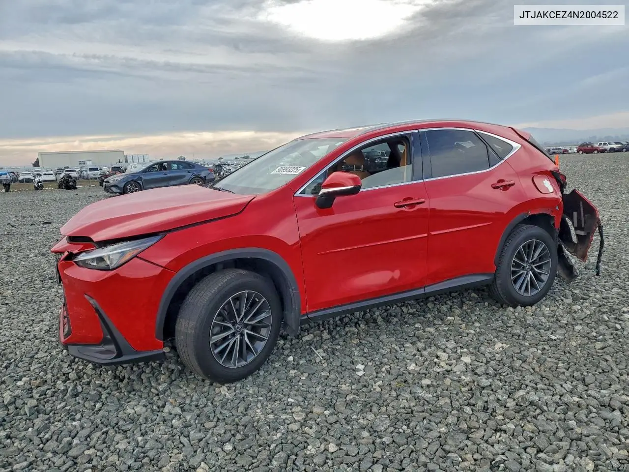 JTJAKCEZ4N2004522 2022 Lexus Nx 350H