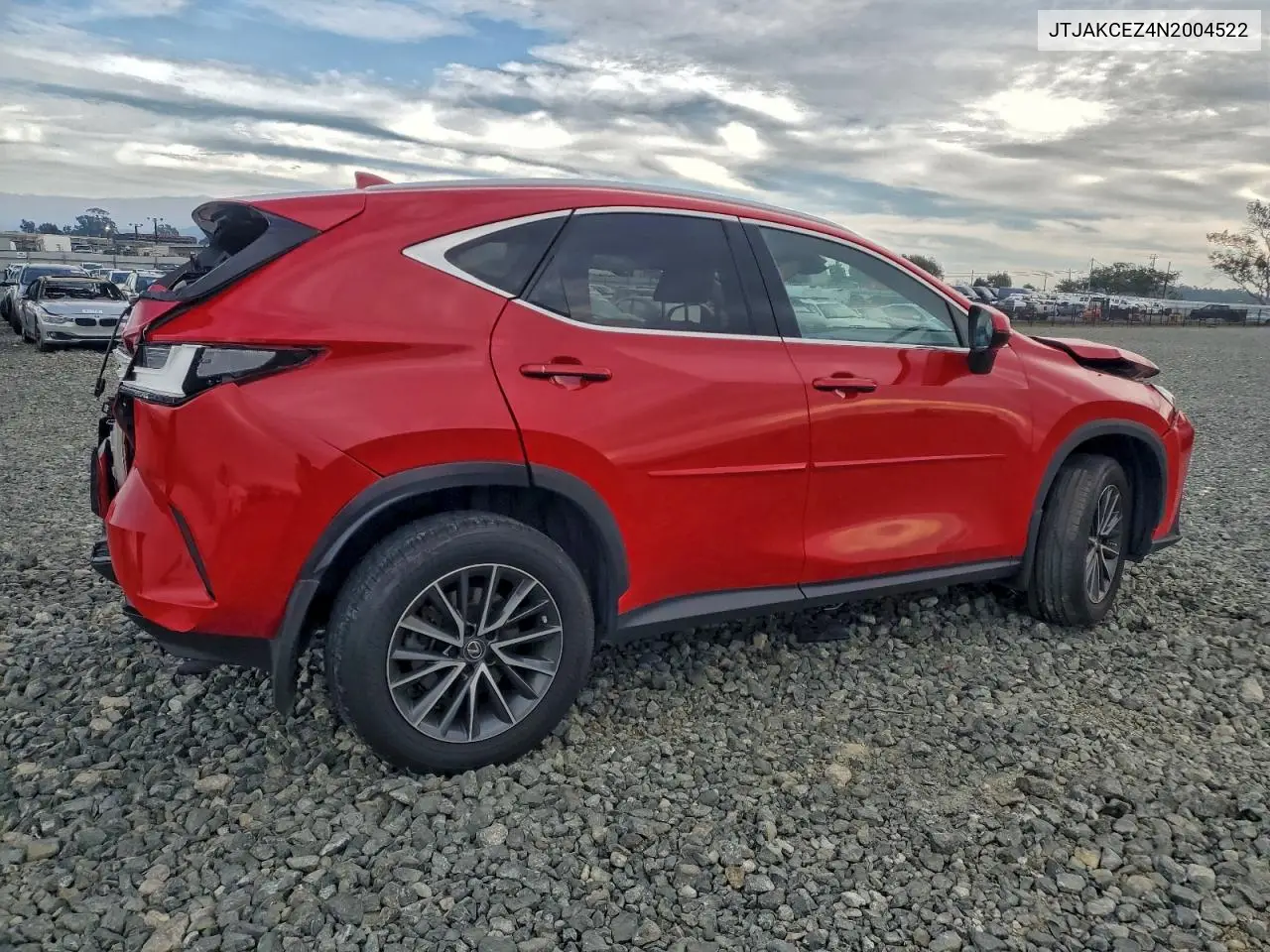JTJAKCEZ4N2004522 2022 Lexus Nx 350H
