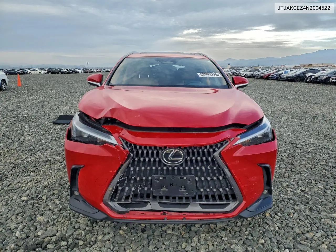 JTJAKCEZ4N2004522 2022 Lexus Nx 350H