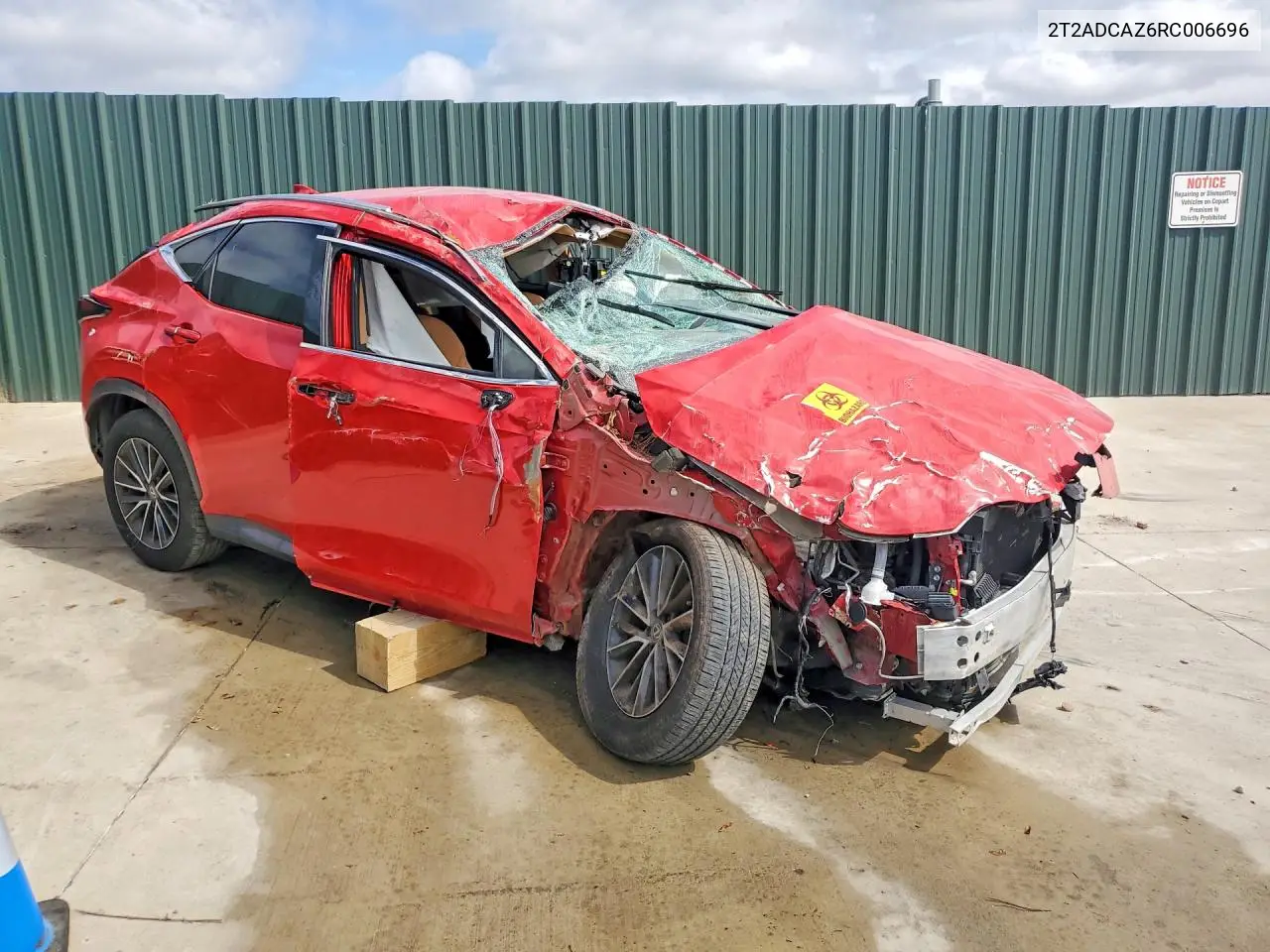 2T2ADCAZ6RC006696 2024 Lexus Nx 250 Base