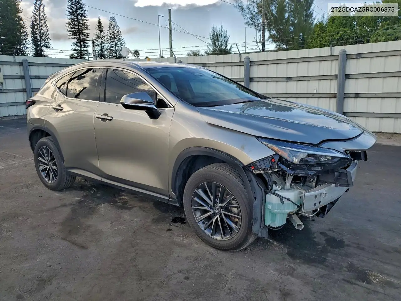 2T2GDCAZ5RC006375 2024 Lexus Nx 250 Premium
