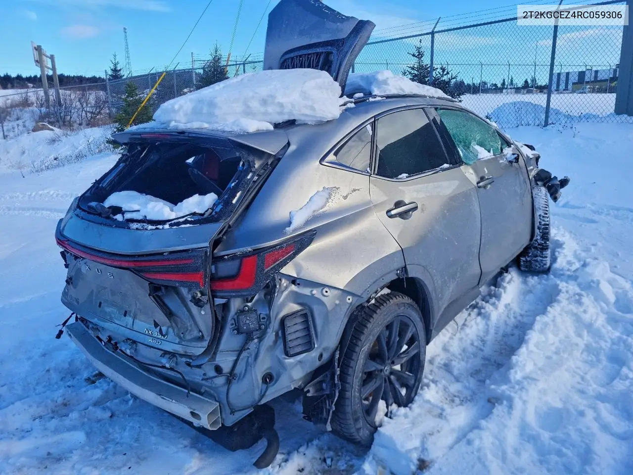 2T2KGCEZ4RC059306 2024 Lexus Nx 350 Luxury