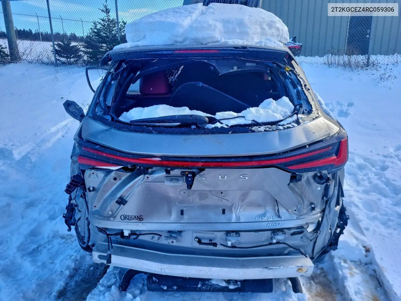 2T2KGCEZ4RC059306 2024 Lexus Nx 350 Luxury