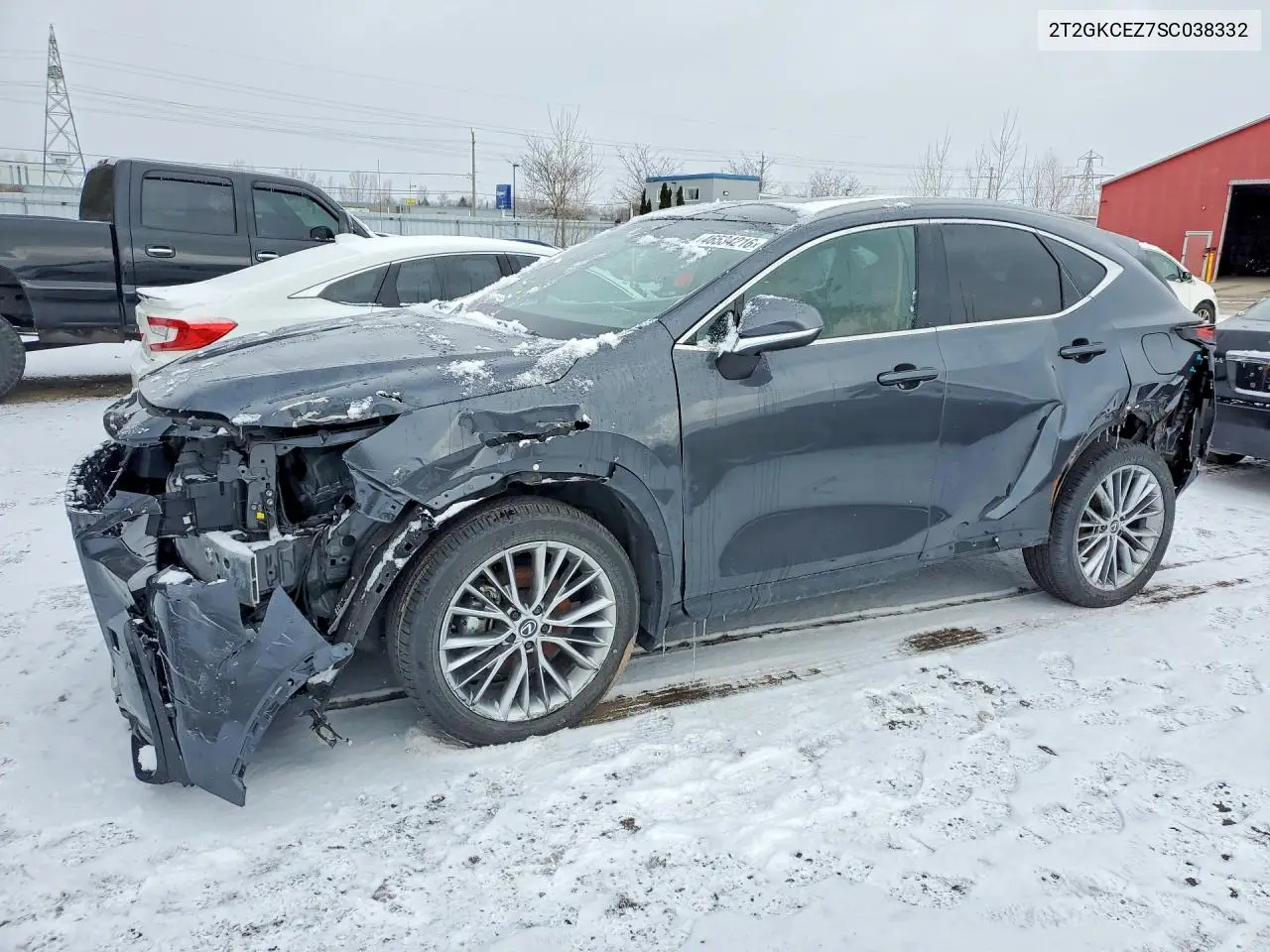 2T2GKCEZ7SC038332 2025 Lexus Nx 350