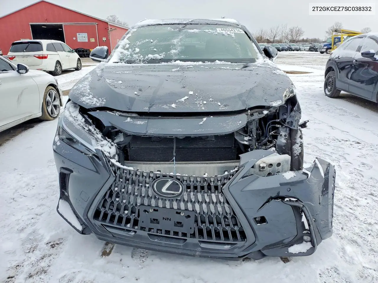 2T2GKCEZ7SC038332 2025 Lexus Nx 350