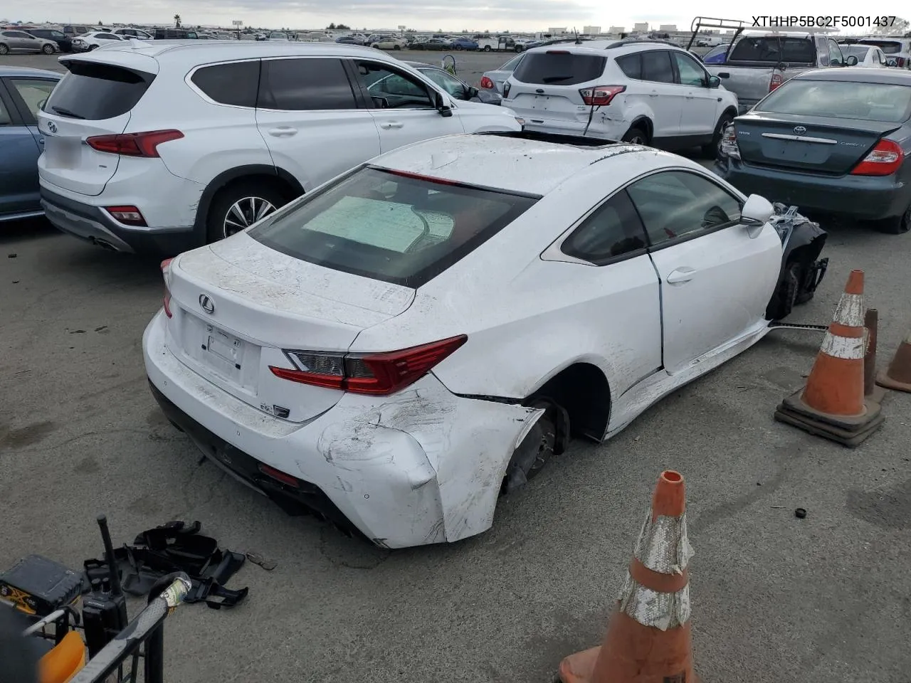 XTHHP5BC2F5001437 2015 Lexus Rc-F