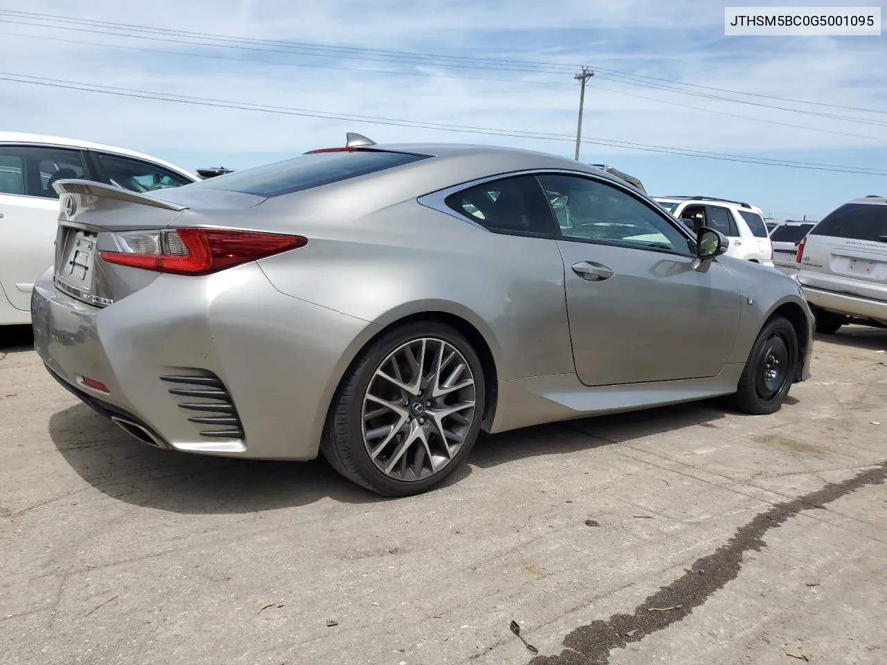 JTHSM5BC0G5001095 2016 Lexus Rc 300