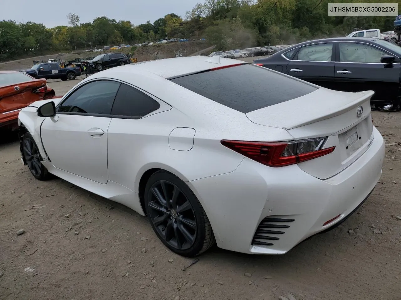 JTHSM5BCXG5002206 2016 Lexus Rc 300