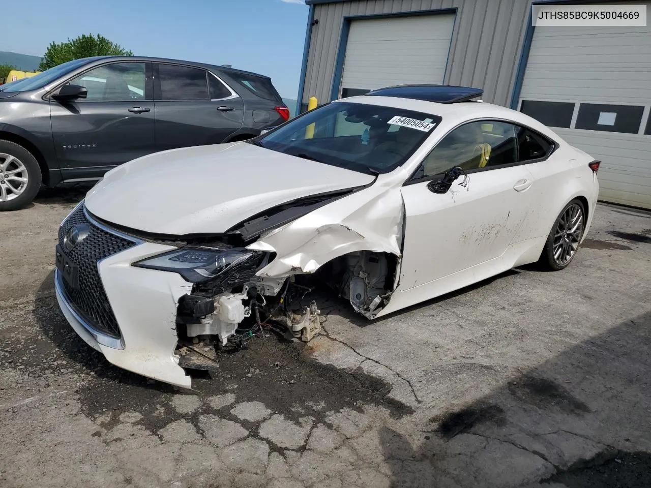 JTHS85BC9K5004669 2019 Lexus Rc 300