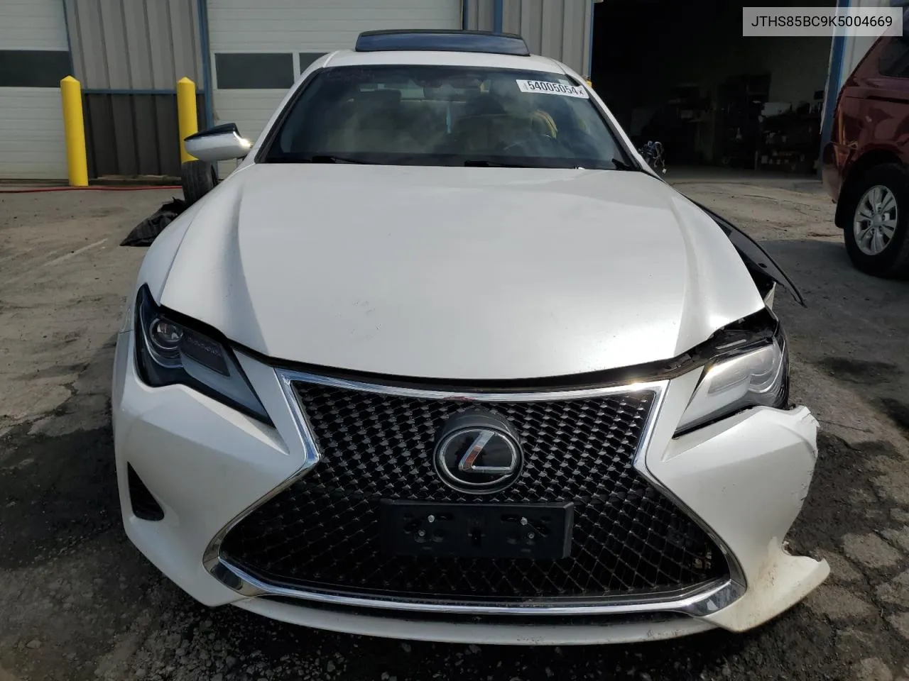 JTHS85BC9K5004669 2019 Lexus Rc 300