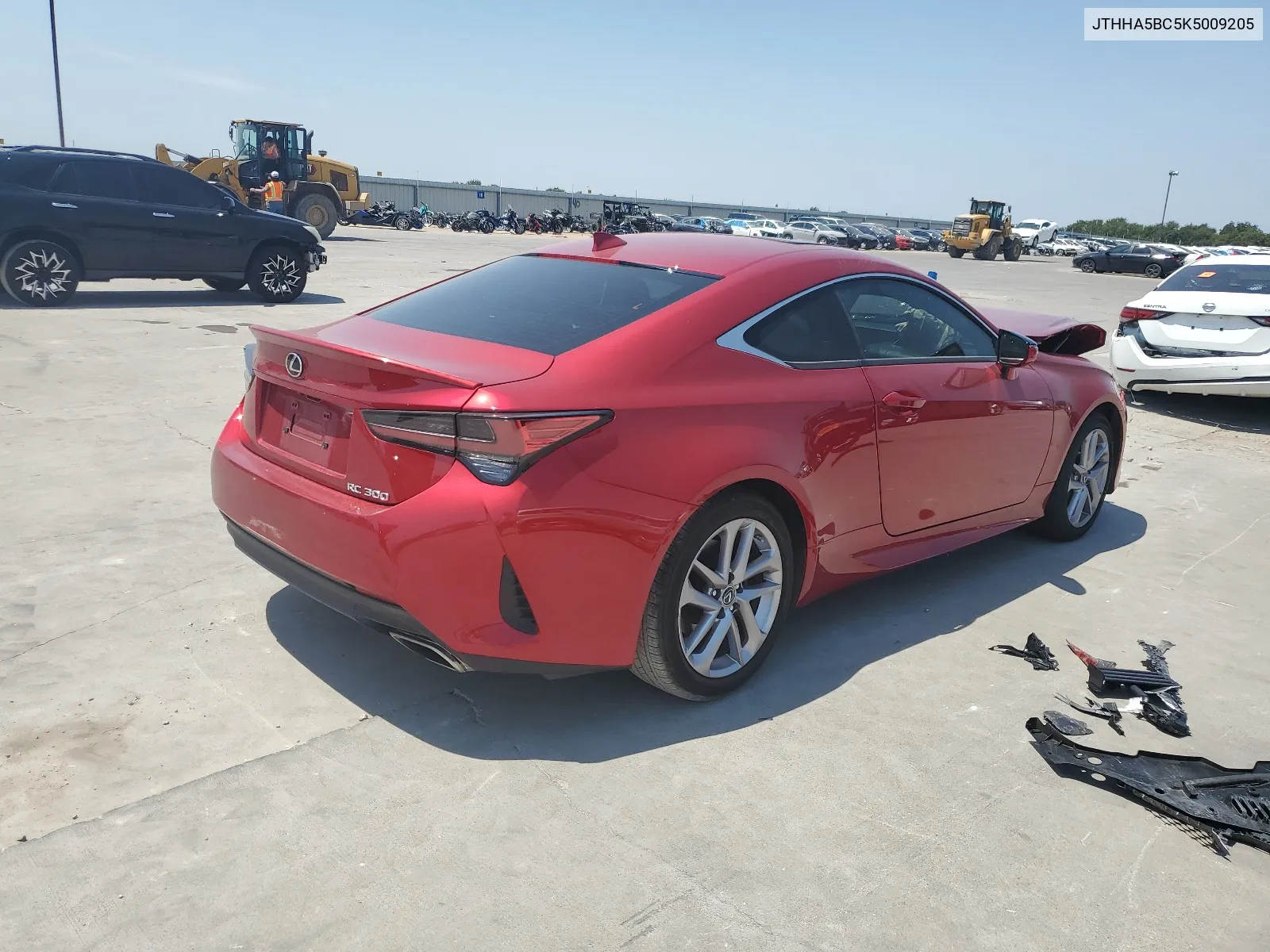 JTHHA5BC5K5009205 2019 Lexus Rc 300