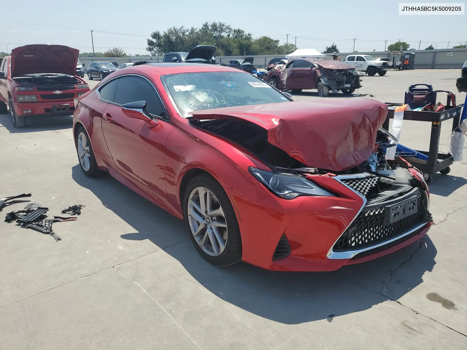 JTHHA5BC5K5009205 2019 Lexus Rc 300