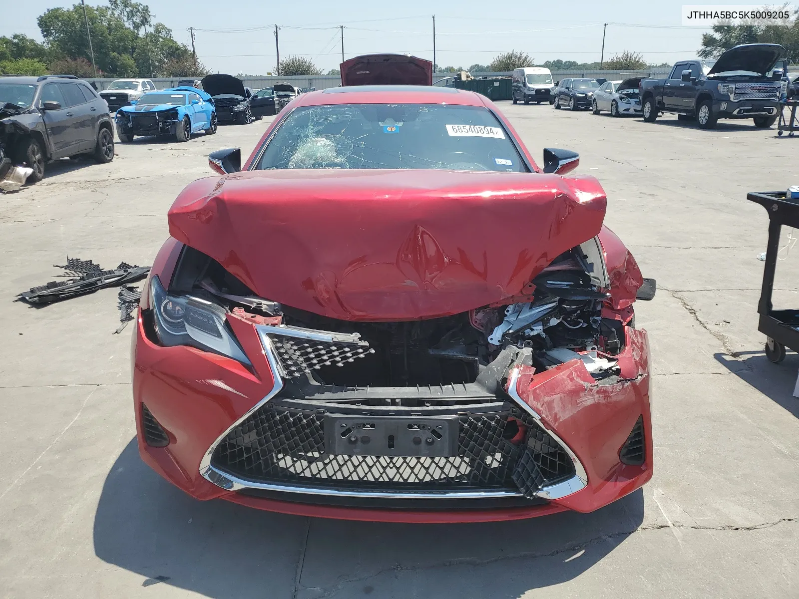 JTHHA5BC5K5009205 2019 Lexus Rc 300