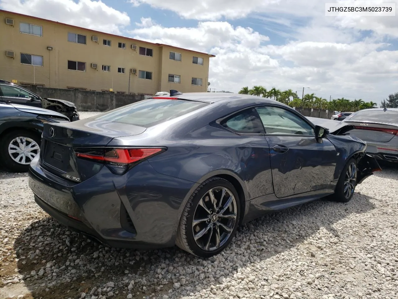 JTHGZ5BC3M5023739 2021 Lexus Rc 350 Base