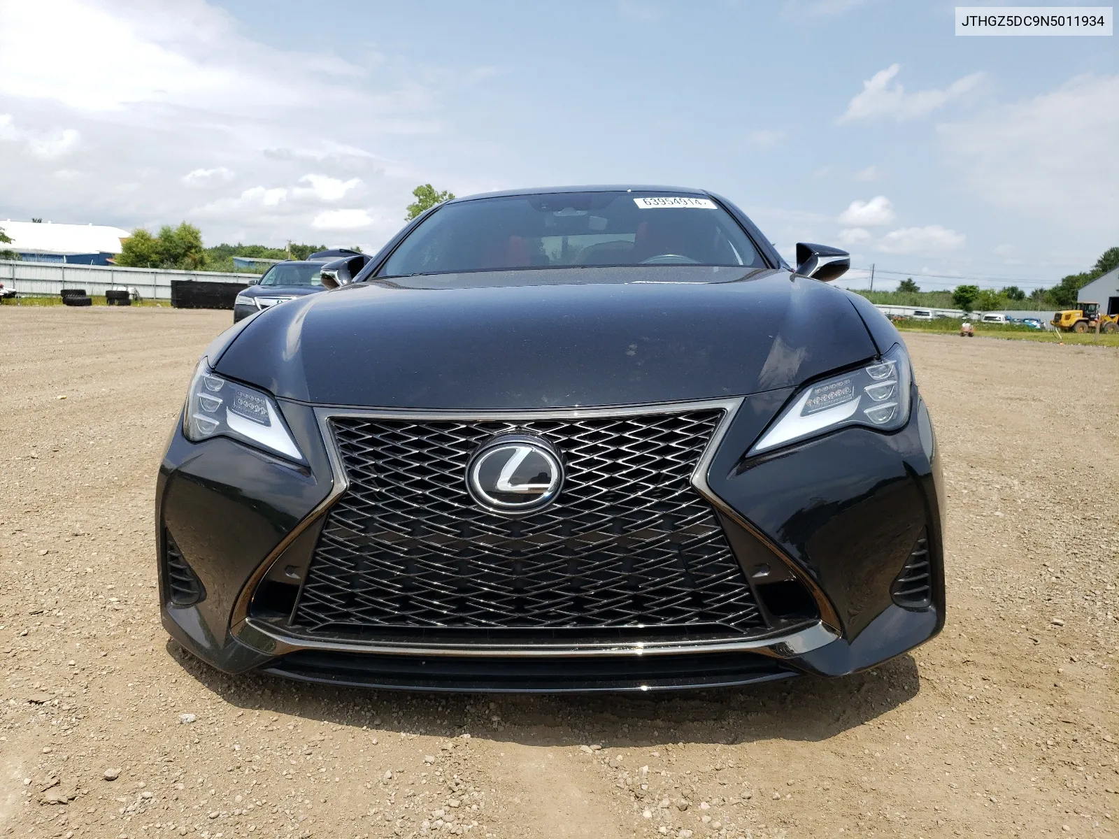 JTHGZ5DC9N5011934 2022 Lexus Rc 350 Base