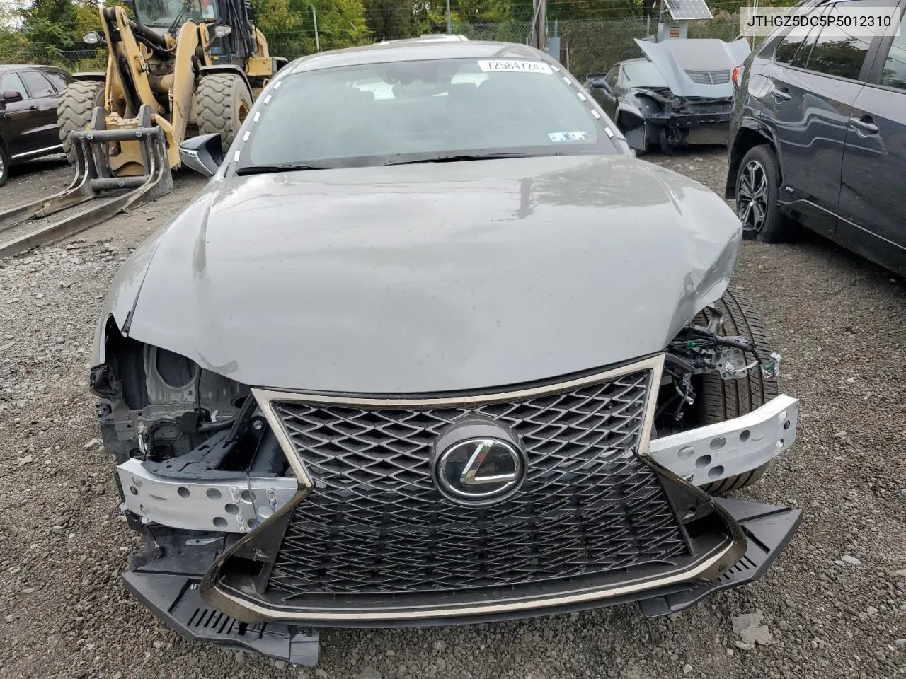 JTHGZ5DC5P5012310 2023 Lexus Rc 350 Base