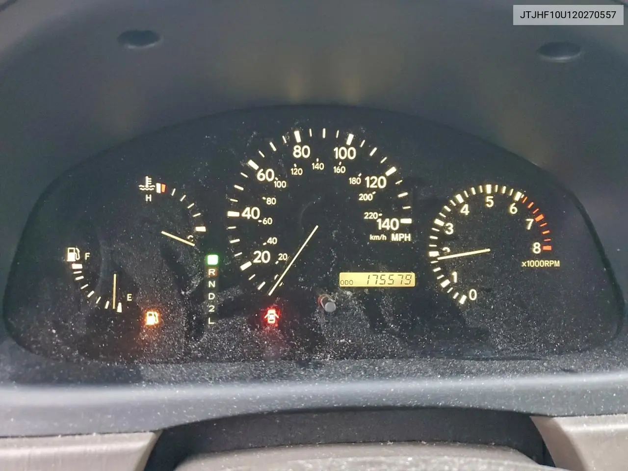 JTJHF10U120270557 2002 Lexus Rx 300