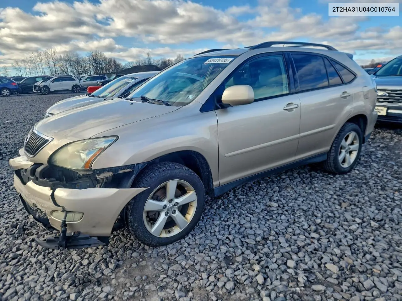 2T2HA31U04C010764 2004 Lexus Rx 330