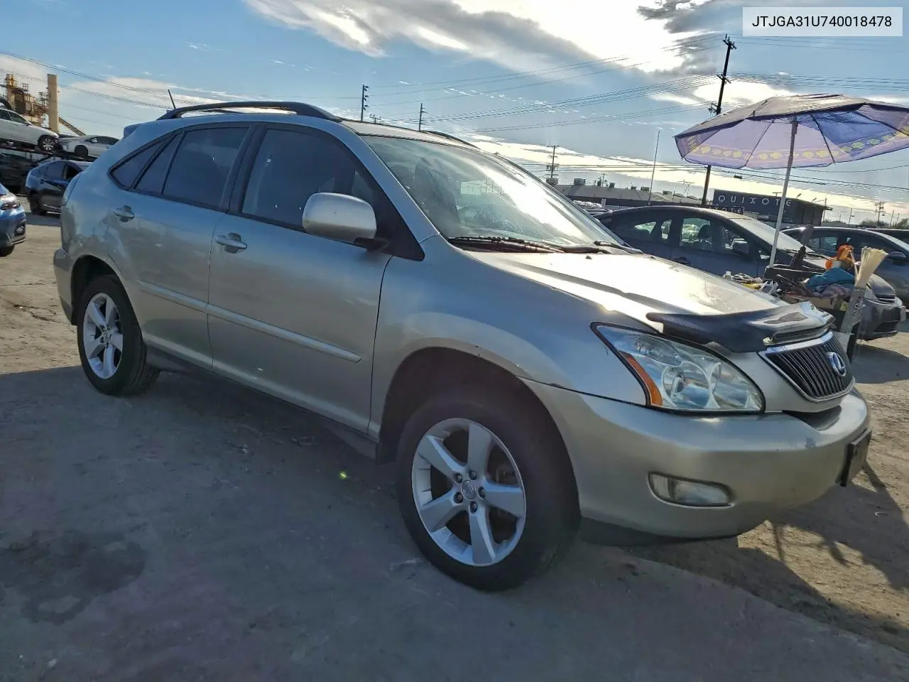JTJGA31U740018478 2004 Lexus Rx 330
